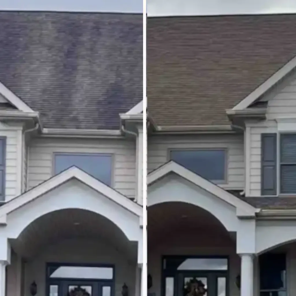 roof pressure washing